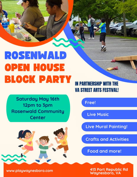 Rosenwald Open House Block Party