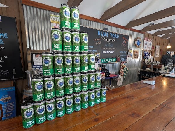 Blue Toad Hard Cider