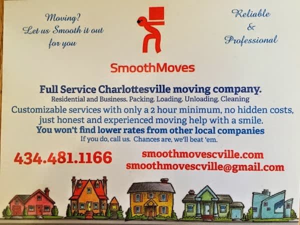 Smooth Moves Cville, LLC Movers