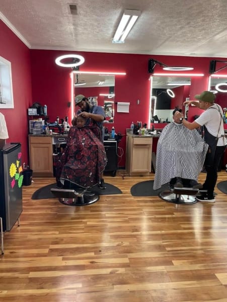 "Who's Next?" Barber Shop