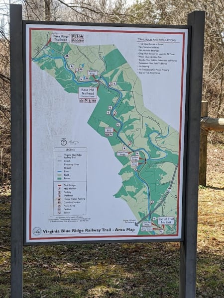 Virginia Blue Ridge Railway Trail (Piney River Trailhead)