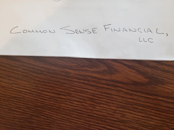 Common Sense Financial