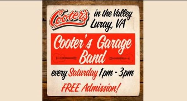Cooter's Garage Band - LIVE