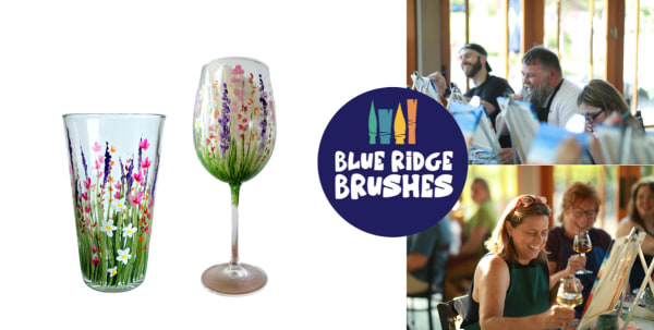 Mother's Day Paint + Sip: "Wildflower Glassware" at Starr Hill Crozet