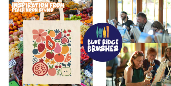 Craft Night: Painted Canvas Totes