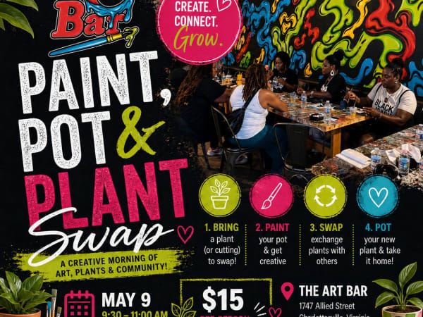 Paint, Pot & Plant Swap