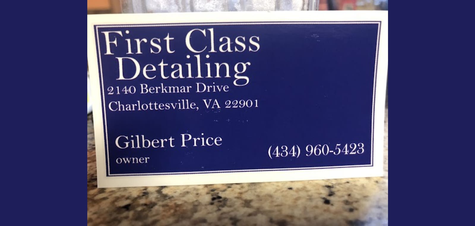 First Class Detailing — image 1