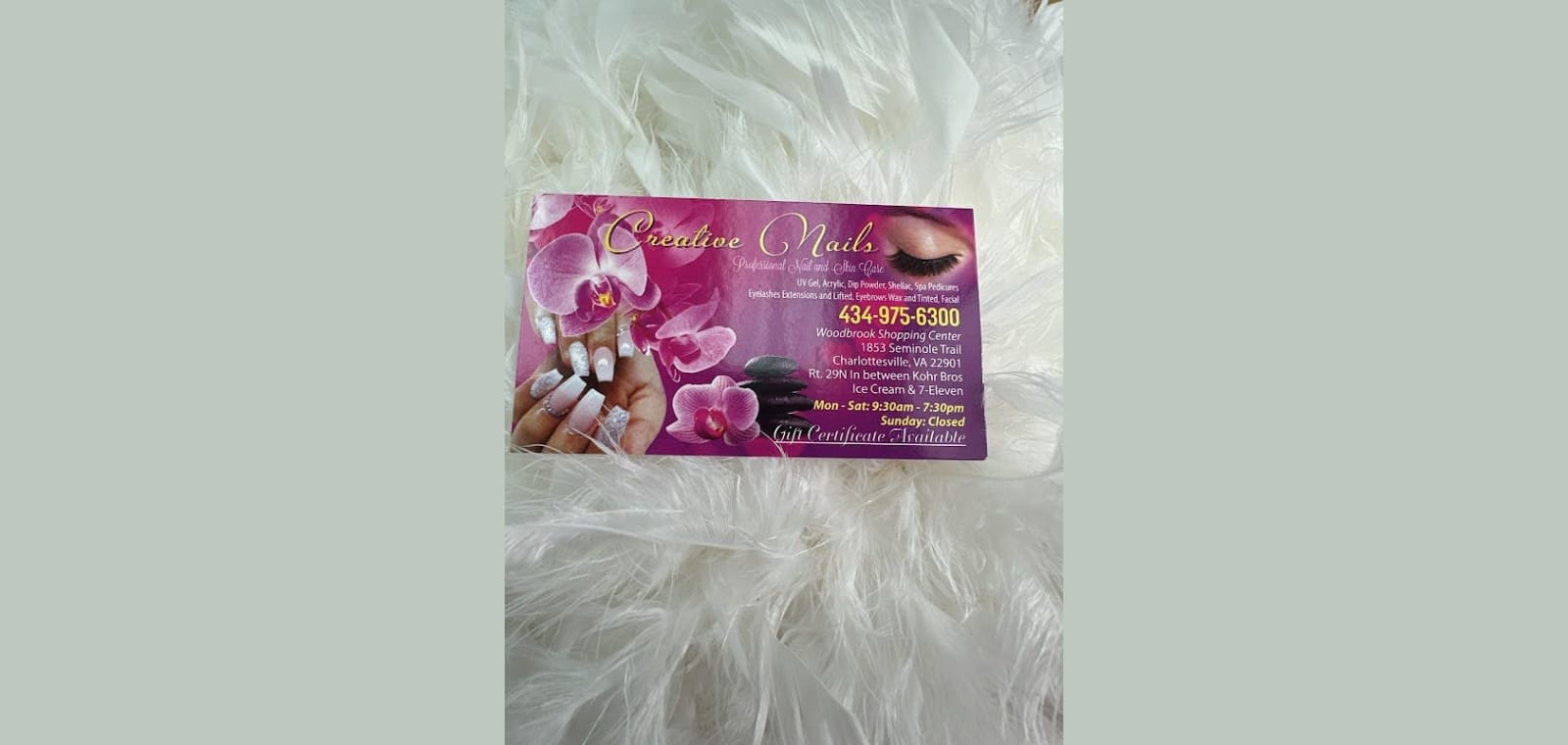 Creative Nails spa and lashes in Charlottesville — image 1
