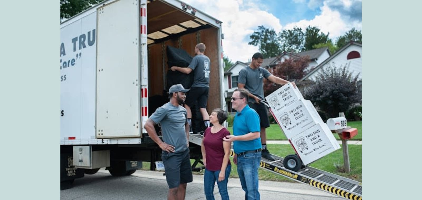 Two Men and a Truck Moving — image 1