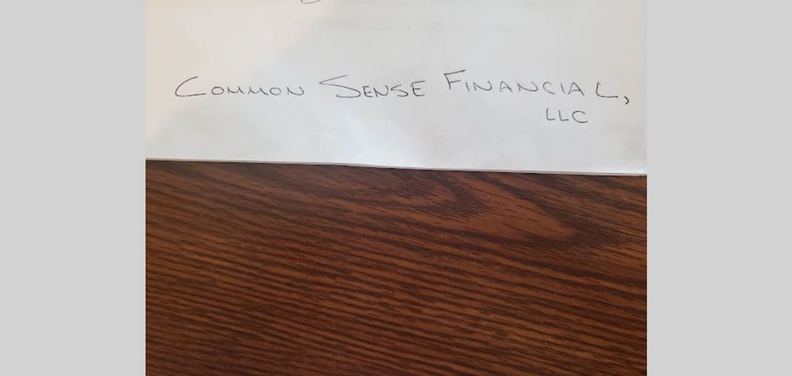 Common Sense Financial — image 1