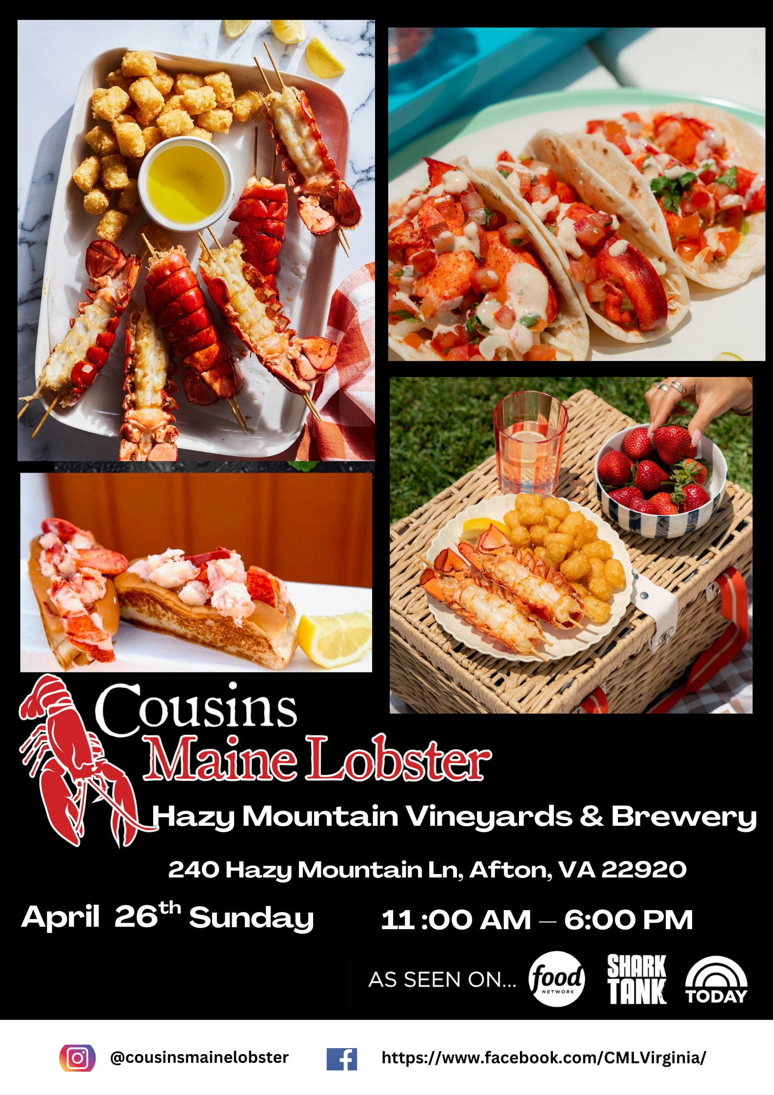 COUSINS MAINE LOBSTER FOOD TRUCK