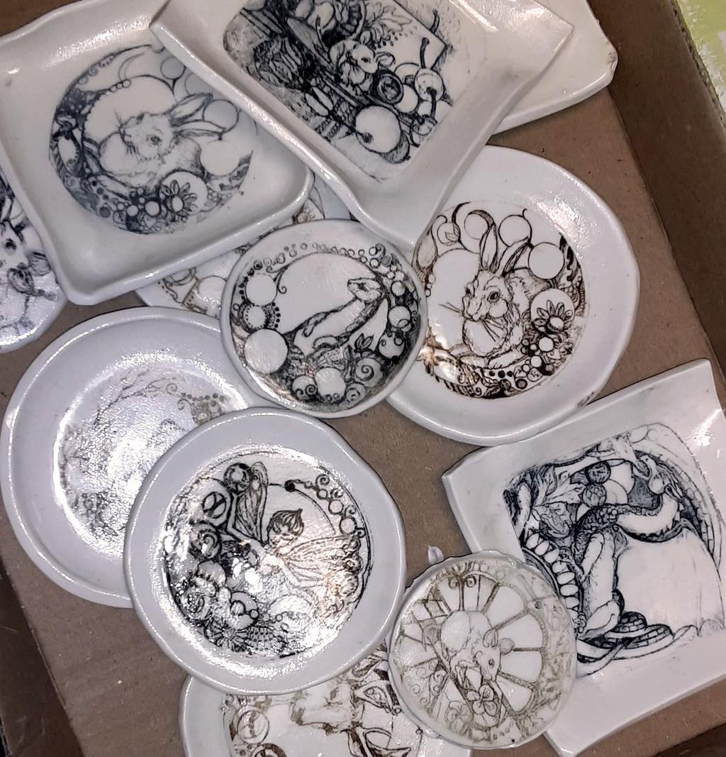 Printing on Clay with Joan Menard