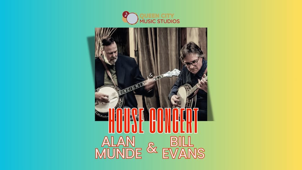 QCMS Presents: Alan Munde & Bill Evans House Concert in the Storefront Listening Room