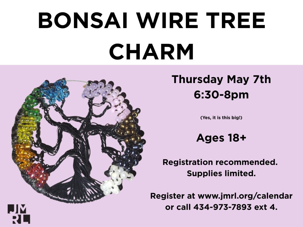Bonsai Wire Tree Charm