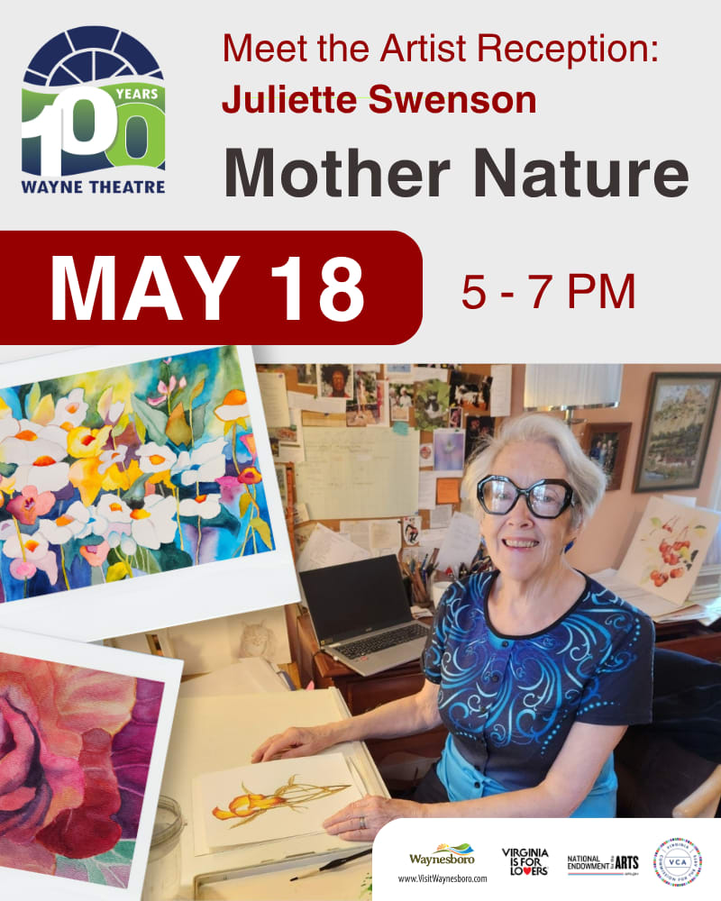 Meet The Artist: Juliette Swenson (Public Reception)