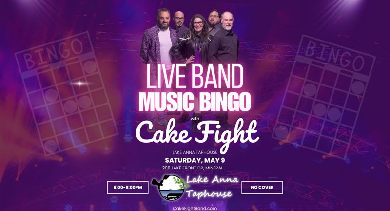 Live Band Music Bingo