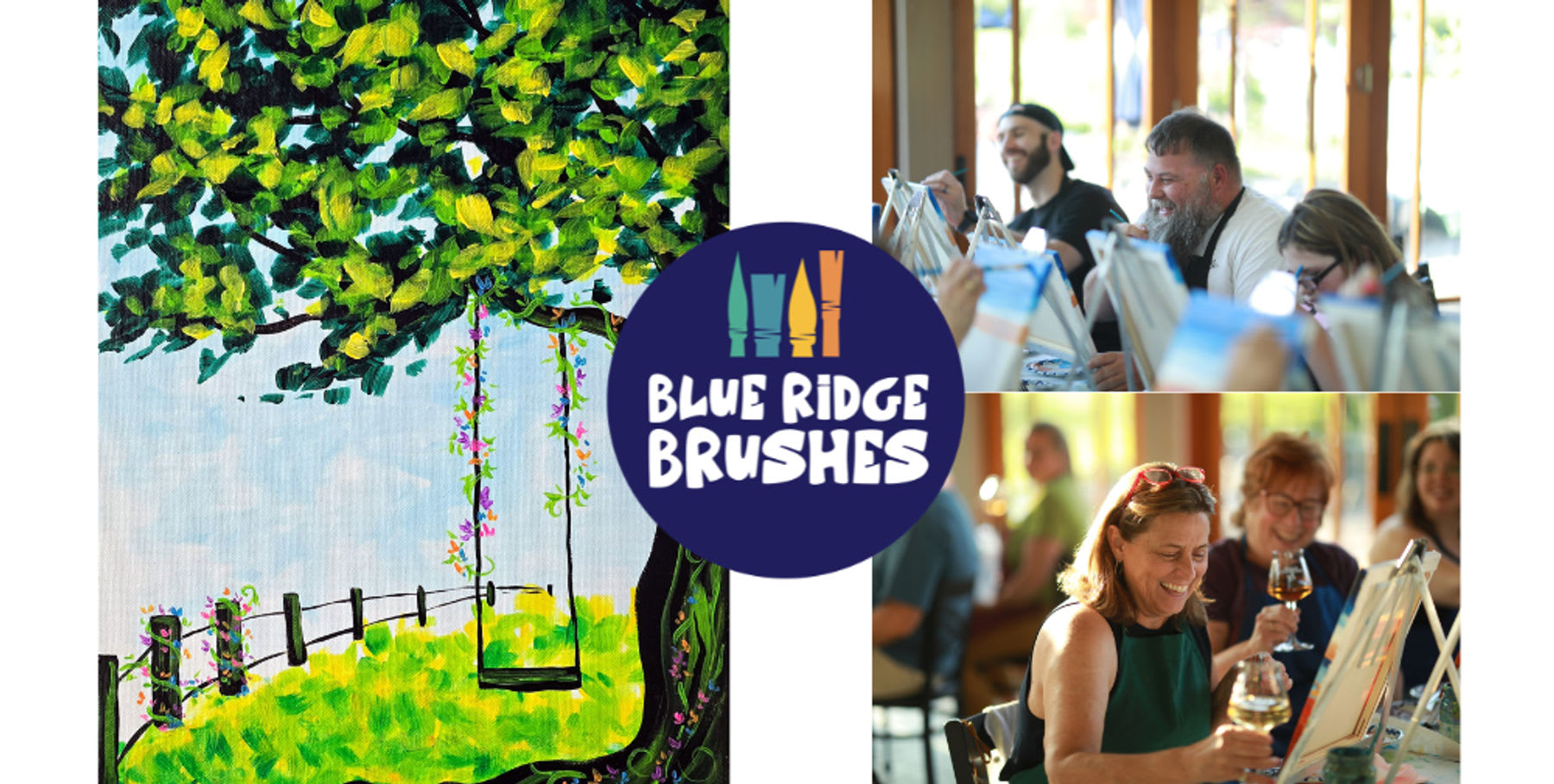 Mother's Day Paint + Sip: "Swinging In The Spring" at Starr Hill Downtown