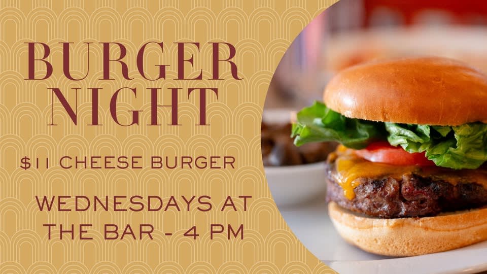 Burger Night at the Bar