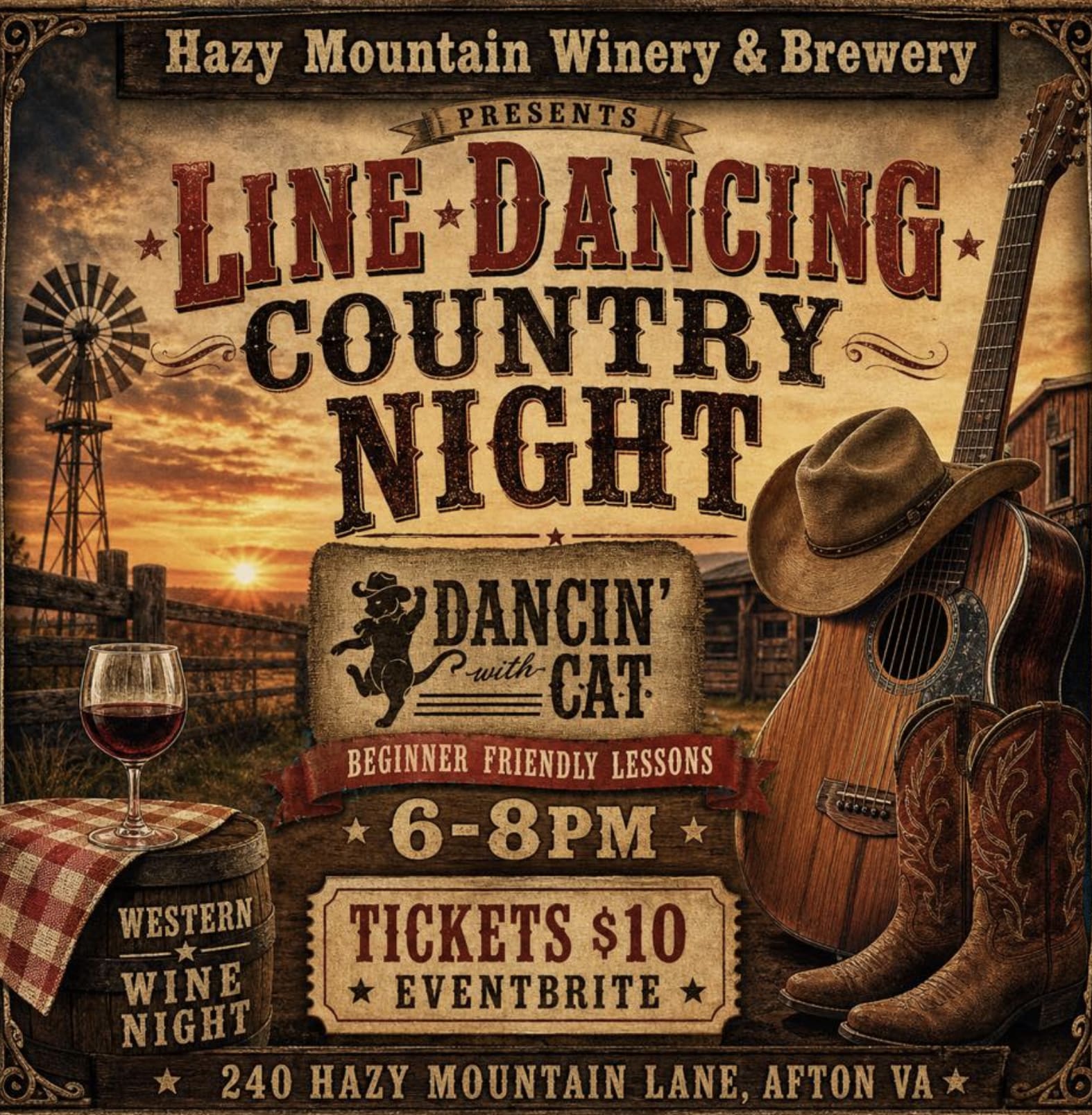 COUNTRY LINE DANCING