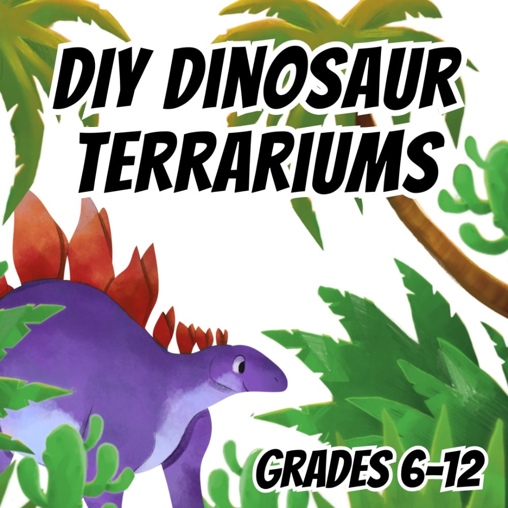 DIY Dinosaur Terrariums