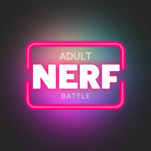 Adult Nerf Battle