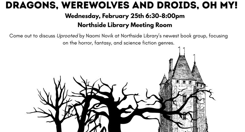 Dragons, Werewolves and Droids, Oh My! : Adult Book Club