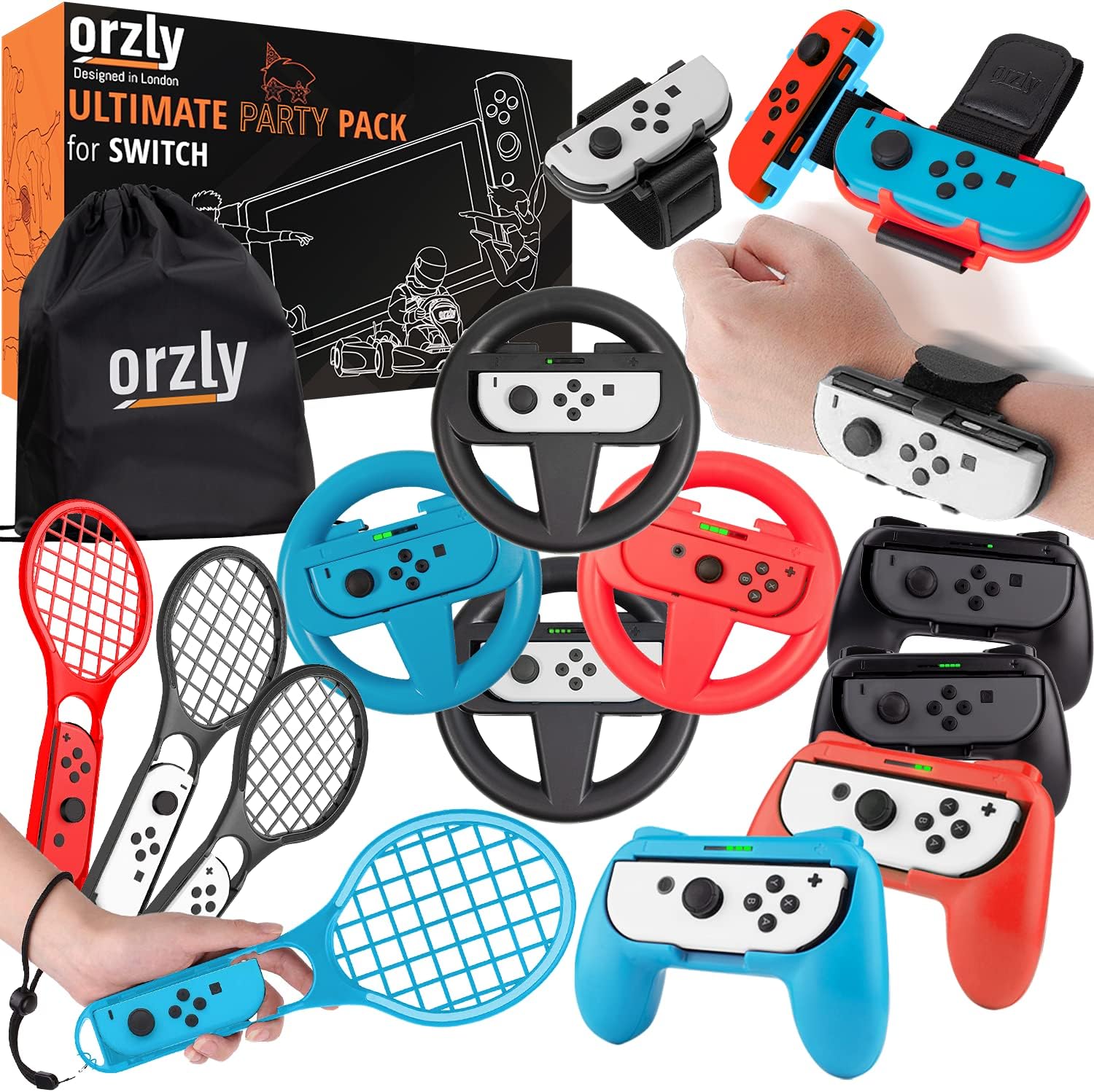 Orzly Party Pack Daccessoires