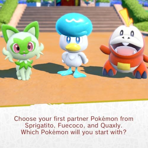 Vue 4 de Pokemon Violet Nintendo Switch