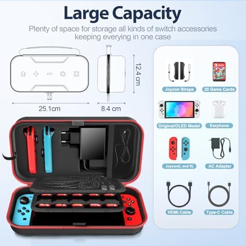 Vue 3 de Oivo Etui Pour Nintendo