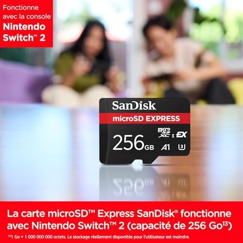 Vue 2 de Sandisk Express Carte Microsd
