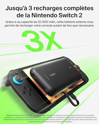 Vue 2 de Belkin Gaming Batterie Externe