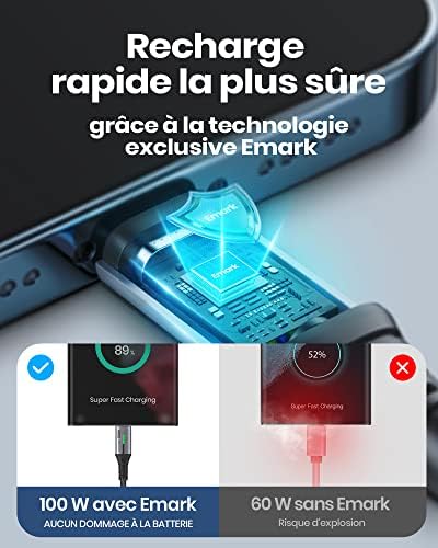 Vue 6 de Iniu Cable Usb