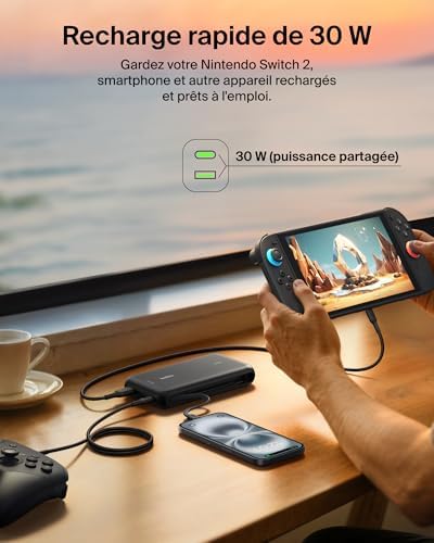 Vue 3 de Belkin Gaming Batterie Externe