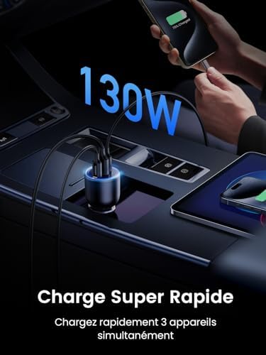 Vue 6 de Ugreen Chargeur Allume