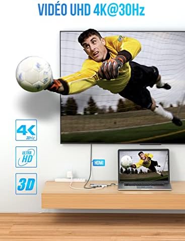 Vue 3 de Lemorele Hub Usb