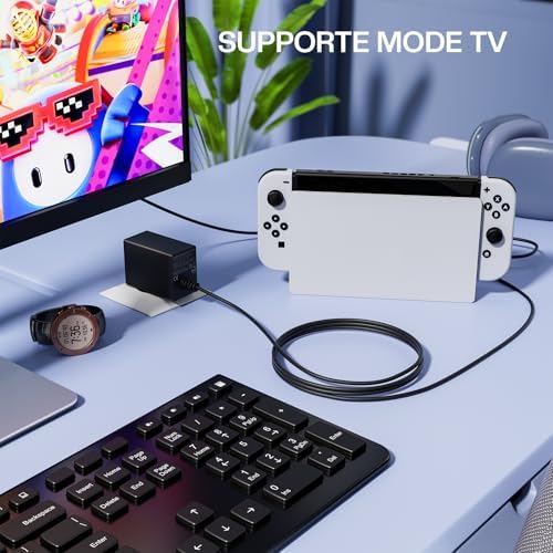 Vue 5 de Echtpower Adaptateur Secteur Pour