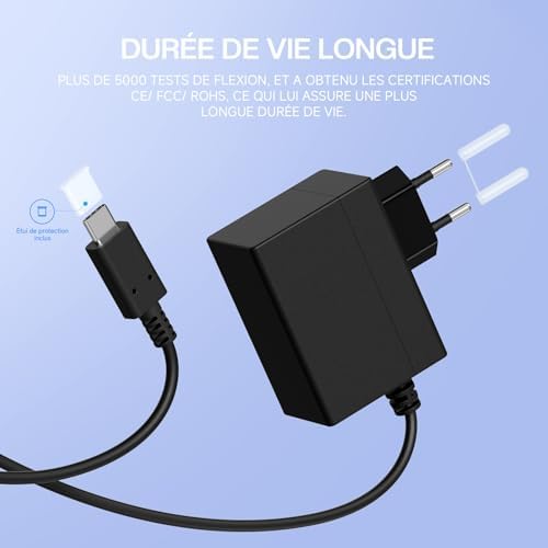 Vue 6 de Echtpower Adaptateur Secteur Pour