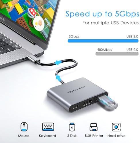 Vue 4 de Onshida Switch Docking Station