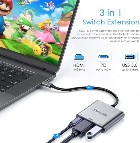 Vue 5 de Onshida Switch Docking Station