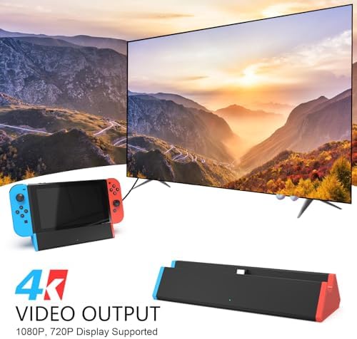 Vue 5 de Siwiqu Switch Tv Dock