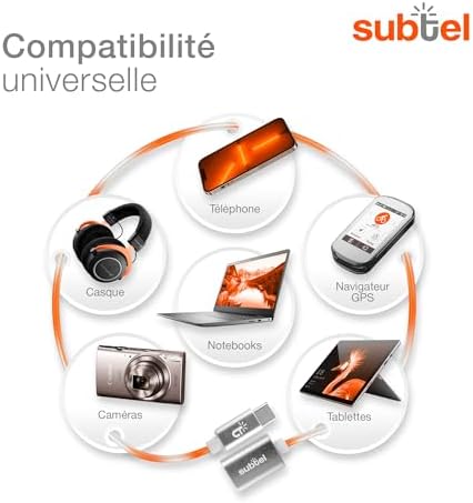 Vue 7 de Subtel Cable Otg Compatible