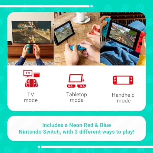 Vue 4 de Nintendo Switch Neon Redneon