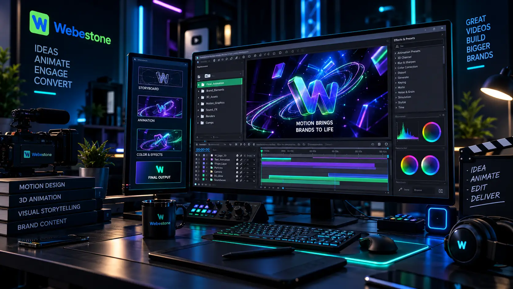 Motion Graphics Services Company