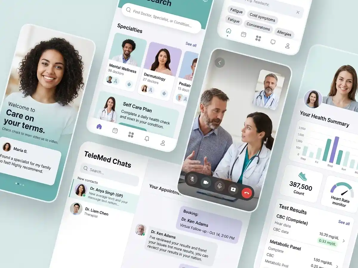 Telemedicine Platform UI