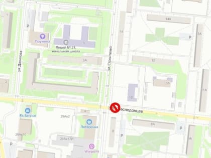 Ограничение движения на улице Краснодонцев в связи со строительством водовода