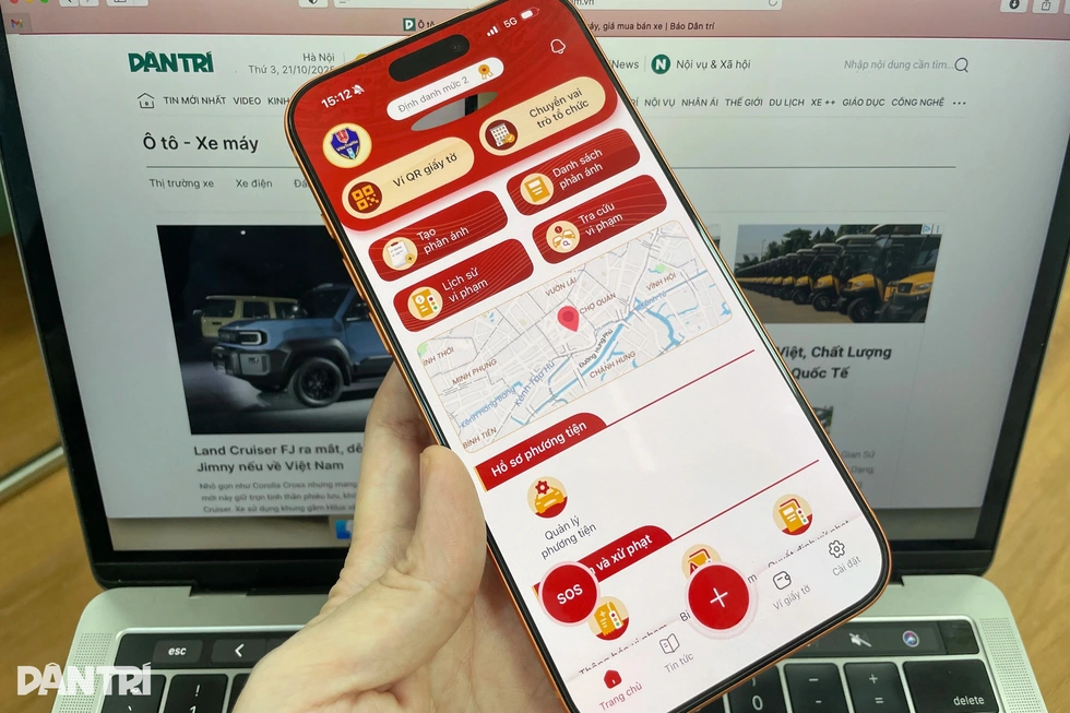 Cách quản lý xe đứng tên, kiểm tra phạt nguội giao thông bằng VNeTraffic - 1