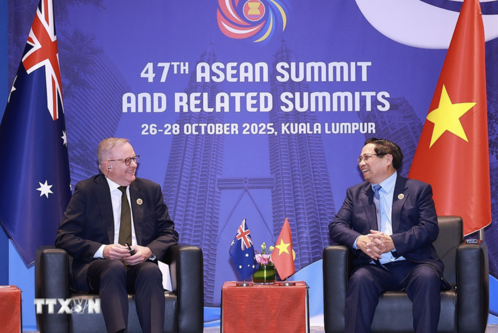 Thủ tướng Phạm Minh Chính gặp Thủ tướng Australia và Phó Thủ tướng Nga - 1