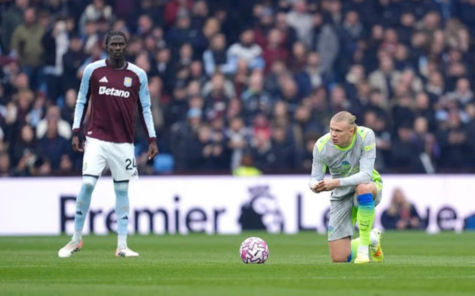 Man City đứt mạch bất bại ở Ngoại hạng Anh. Ảnh: PA