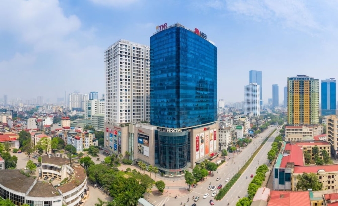 Trung tâm thương mại Vincom Center ở đường Nguyễn Chí Thanh, Hà Nội. Ảnh: Vincom Retail