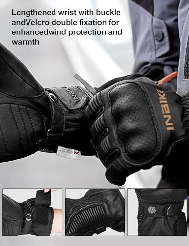 Vue 4 de Inbike Gants Moto Homme